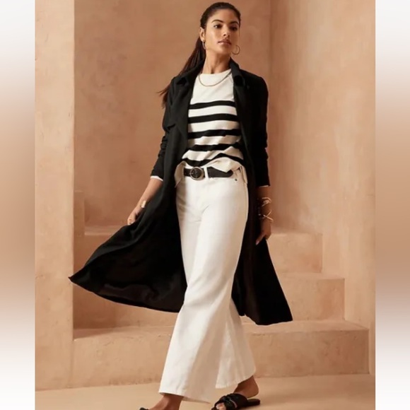 Banana Republic Pure White Wide-Leg jean - Picture 3 of 10